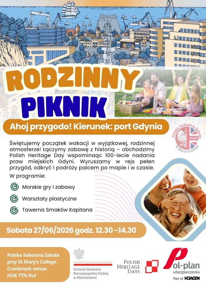 Rodzinny Piknik | Polish Heritage Day | 100-lecie Gdyni rodzinny